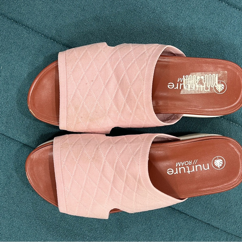 Nurture ROAM Pink Mules